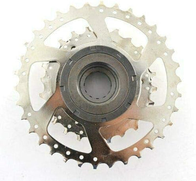 DNP 7 Speed Screw-on Freewheel Nickel Plate 11-34T #ST1781