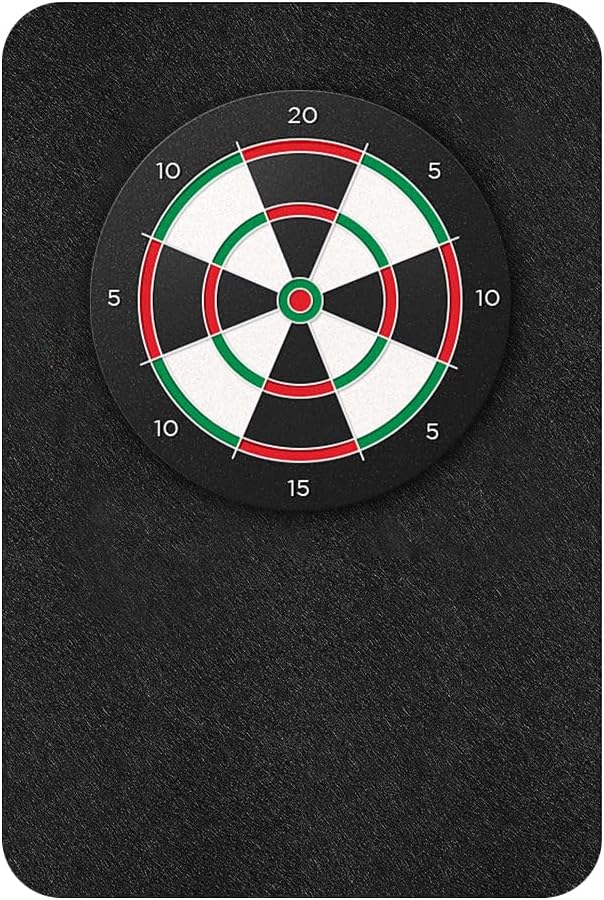 Dartboard Wandschutz, Selbstklebende Dartscheiben Umrandung, Dartboard-Rückseite- Gespleisster Rand