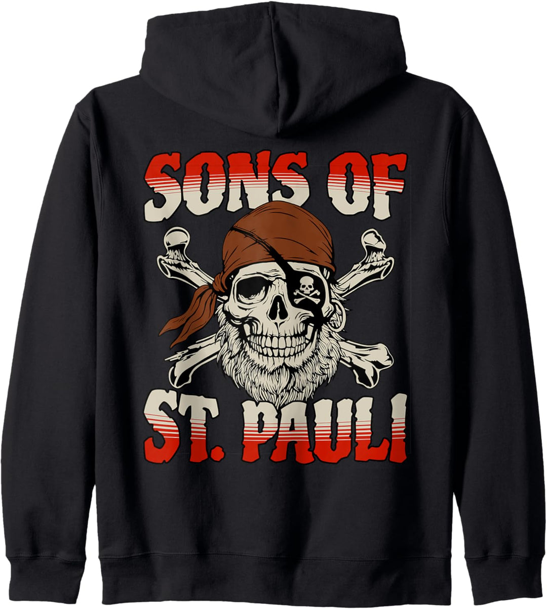 Sons of St. Pauli Hamburg Fanartikel St. Pauli Kapuzenjacke