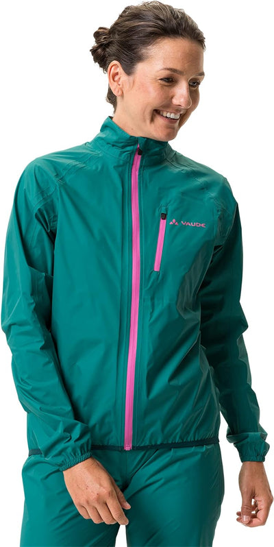 VAUDE Women's Drop Jacket III| Leichte Regenjacke - Wasserdicht & Federleicht | Ceplex active Techno