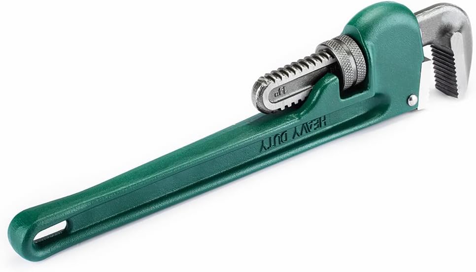 SATA ST70815ST Robuste Rohrzange/Schraubenschlüssel, 356 mm, Grün