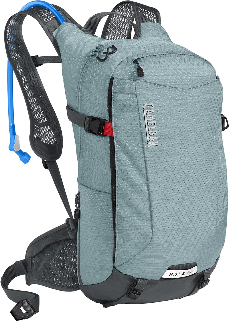 CAMELBAK Unisex – Erwachsene M.u.l.e. Pro 14 Trinkrucksack Einheitsgrösse Mineral Blue / Charcoal, E