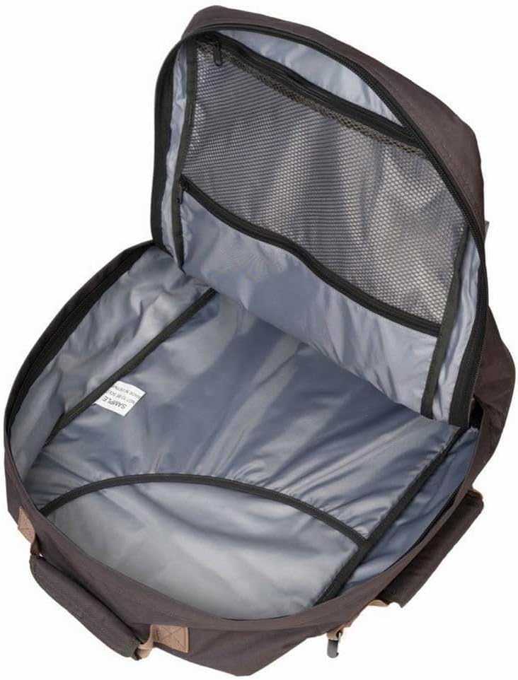 Cabin Zero Zaino Cabina 55 cm Con Spallacci Classic 44L CZ061801-Black Sand, Blau, Grösse Kabine, Ze