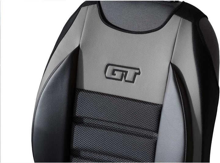 GSC Sitzbezüge Universal Schonbezüge 1+1 kompatibel mit OPEL ADAM Grau, Grau