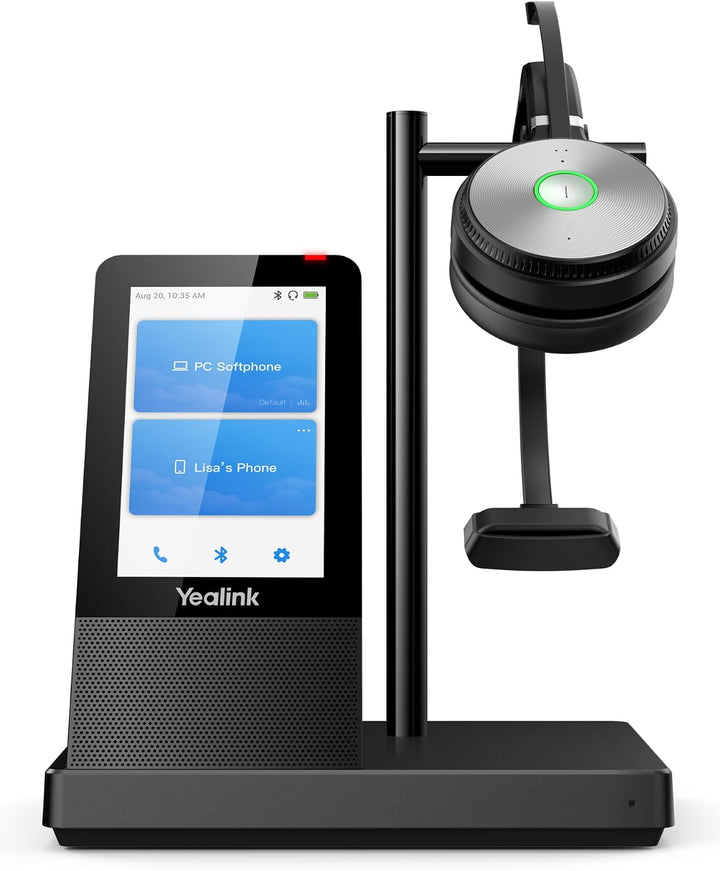 Yealink DECT Headset WH66 Mono UC, Schwarz, WH66 Mono UC