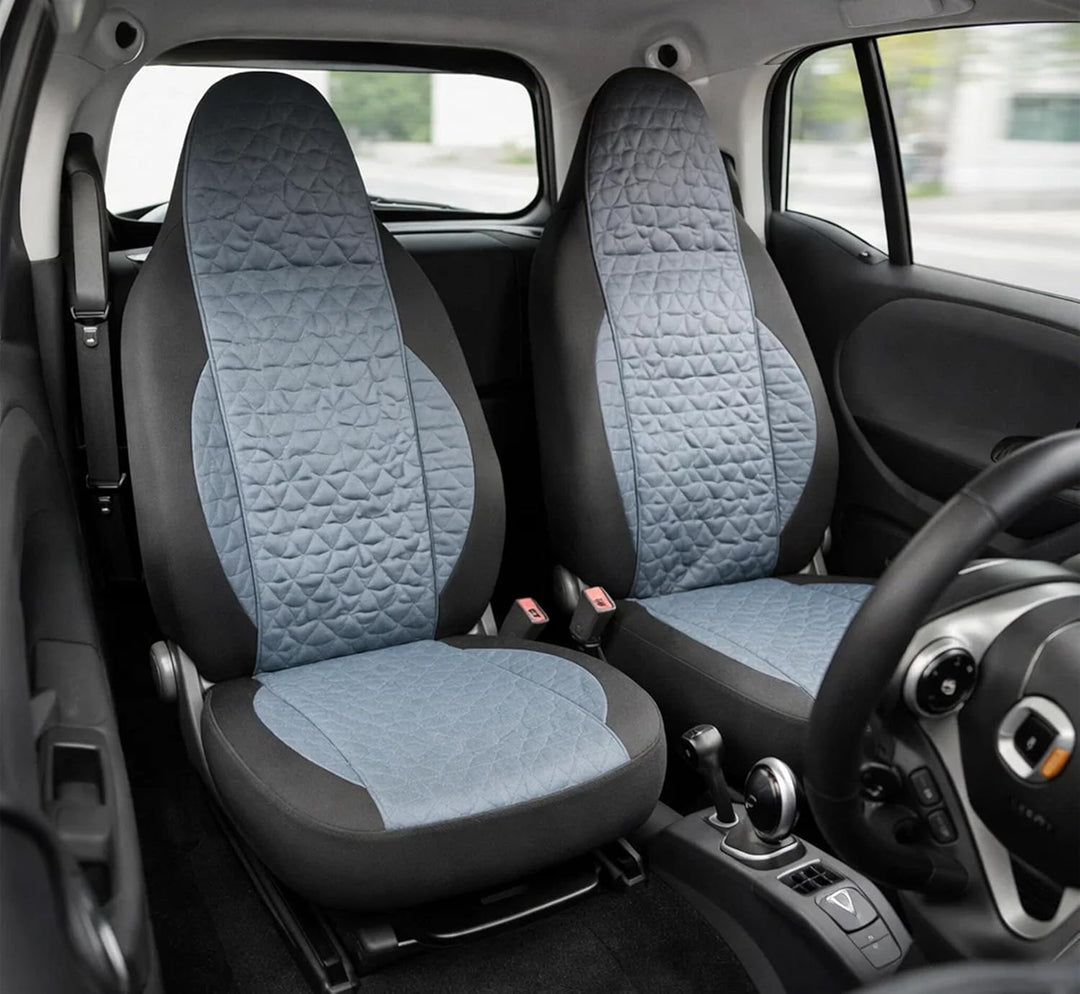Auto Accessori Lupex - LS03 Sitzbezüge Smart Fortwo 450 451 453 - Vorne mit integrierter Kopfstütze