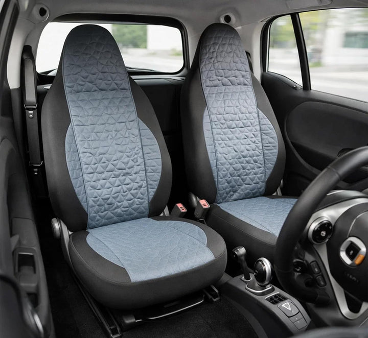 Auto Accessori Lupex - LS03 Sitzbezüge Smart Fortwo 450 451 453 - Vorne mit integrierter Kopfstütze