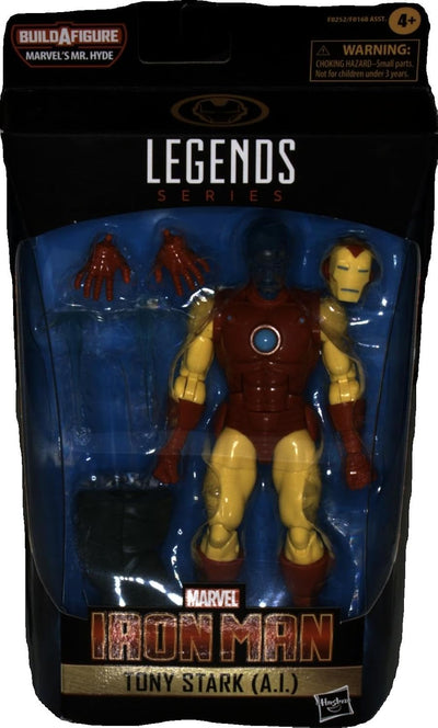 Hasbro Marvel Legends Series 15 cm grosse Tony Stark (A.I.) Action-Figur zum Sammeln, ab 4 Jahren