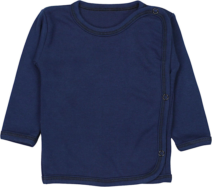 TupTam Unisex Baby Wickelshirt Langarm 5er Pack, 50 Hellbeige Wei&#xDF; Dunkelgr&#xFC;n Jeans Dunkel