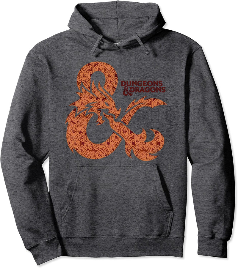 Dungeons & Dragons Ampersand Logo of Dice Pullover Hoodie