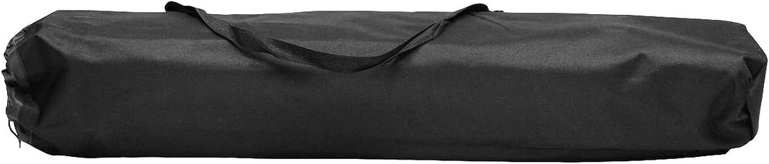MFH US Camp Bed Aluminium 190x66 cm Schwarz 190x66 cm, Schwarz 190x66 cm