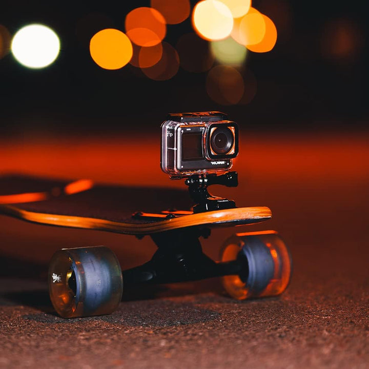 Rollei Actioncam one - Die Neue 4K Action-Cam mit 60FPS, 5 Meter Wasserdicht, ohne Gehäuse, 30 Meter