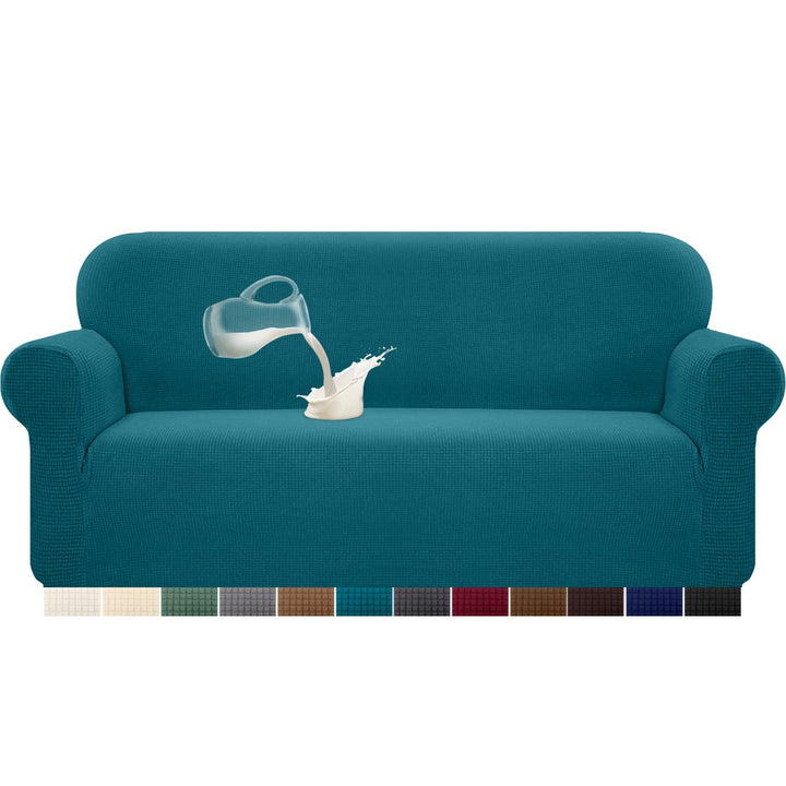 Granbest Stretch Wasserdicht Sofabezug 1 Stück Sofahusse Spandex Jacquard Elastische Couchbezug mit