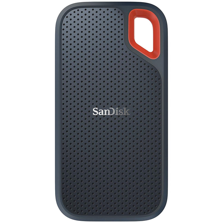 SanDisk Extreme Portable SSD 1 TB (USB-C, mit 550 MB/s Übertragungsraten, AES-Verschlüsselung und is