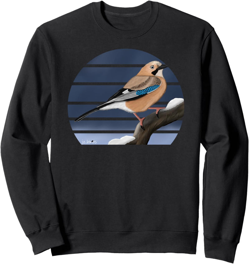 Eichelhäher Vogel Tiermotiv Geschenk Vogelfreund Biologe Sweatshirt