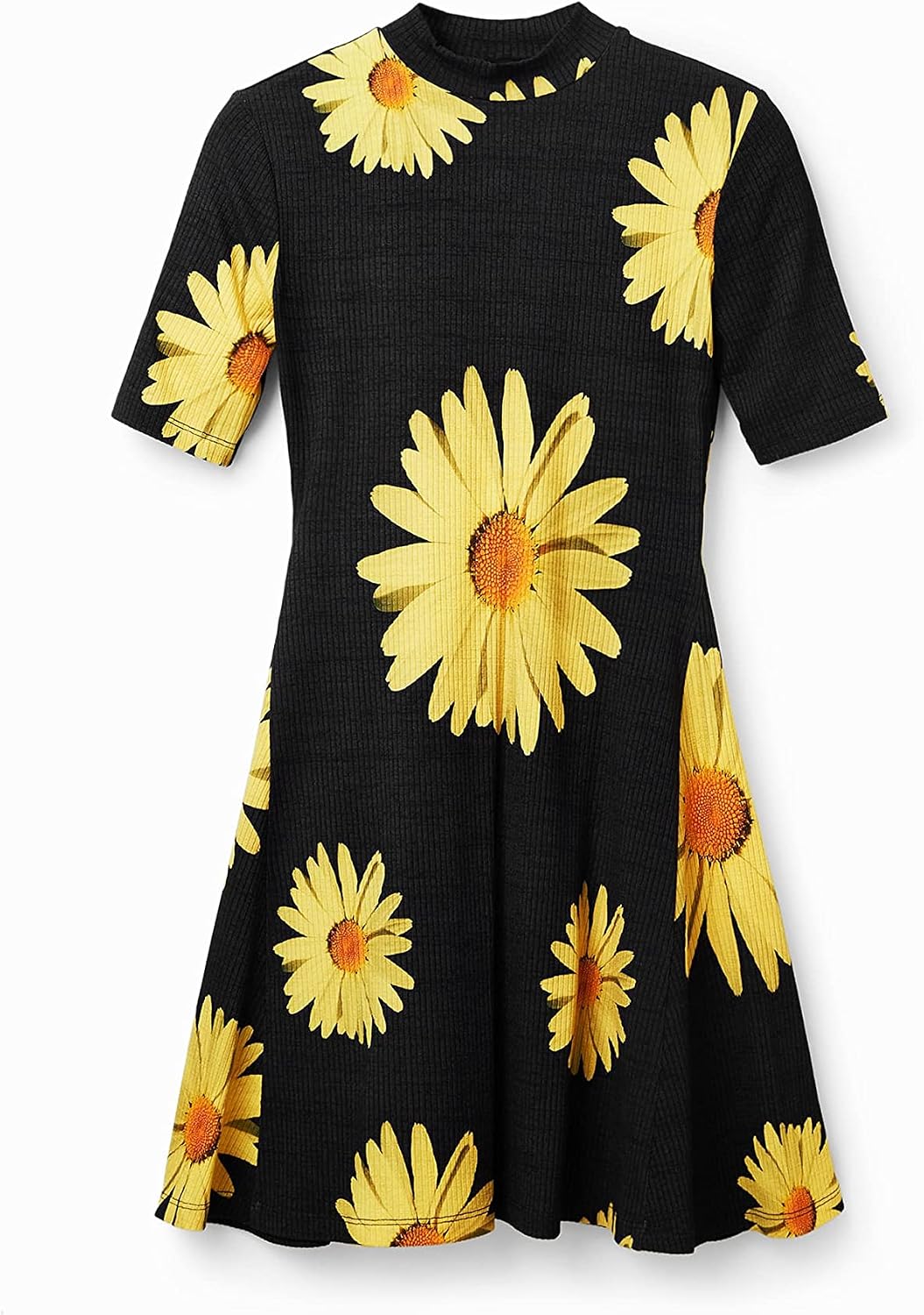 Desigual Damen Dress M Schwarz, M Schwarz
