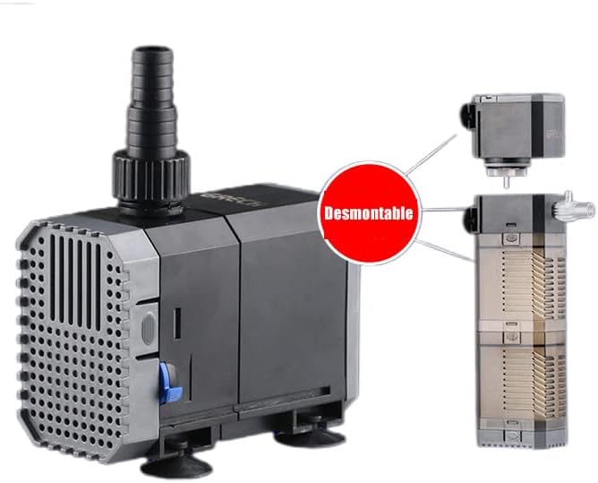 LONDAFISH Aquarium Filter 3-in-1 Aquarium Tauchpumpe Wasserpumpe für Aquarium 8W 20W 25W (CHJ-902 /