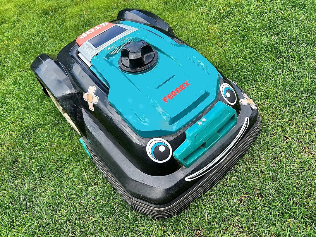 2X Aufkleber Gesicht Augen für Saugroboter Staubroboter Mähroboter Wischroboter Thermomix Staubsauge