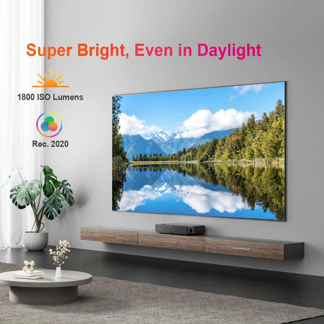Formovie Theater Premium: Ultimate 4K Beamer Projektor | ALPD® 4.0 RGB+ Triple Laser 2800 ANSI Lumen