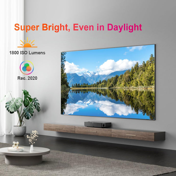 Formovie Theater Premium: Ultimate 4K Beamer Projektor | ALPD® 4.0 RGB+ Triple Laser 2800 ANSI Lumen