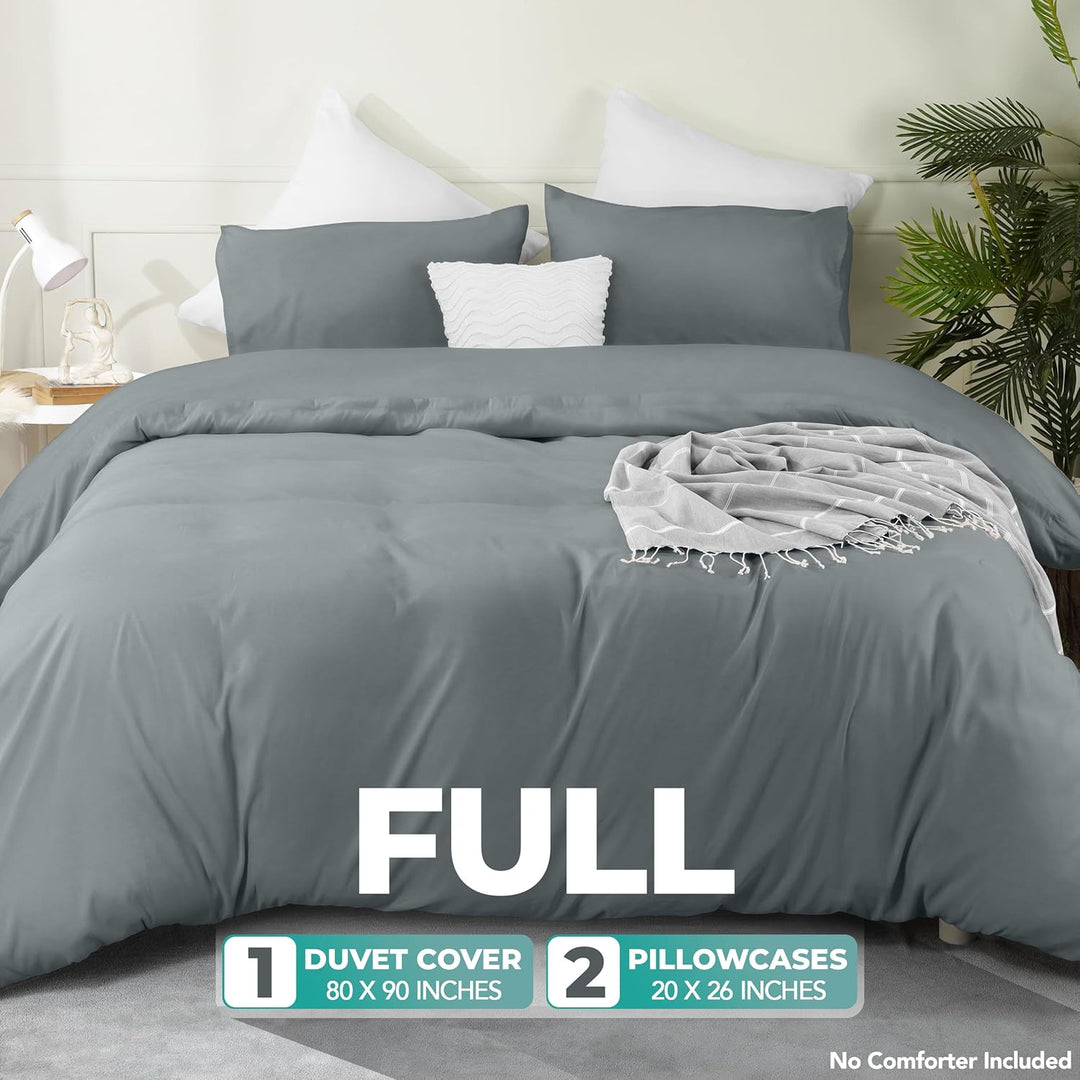 Utopia Bedding Leichtes Bettbezug-Set mit 50 x 65 cm Kissenbezügen, 200 x 220 cm, weiches Mikrofaser