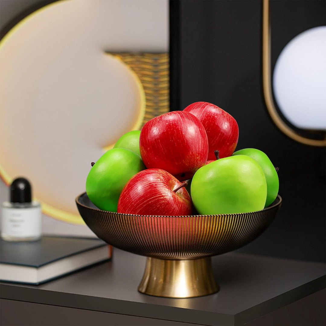 10 Stück Künstliche Äpfel Gefälschte Frutis-Äpfel, Simulationsäpfel für Dekoration Äpfel in normaler