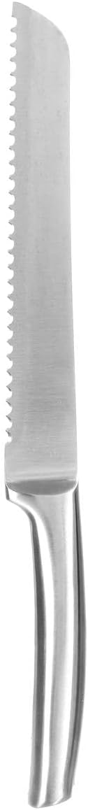 Secret de Gourmet - Block mit 5 messern "silver precision" mit akazienholzhalter - Block 5 Messer, A
