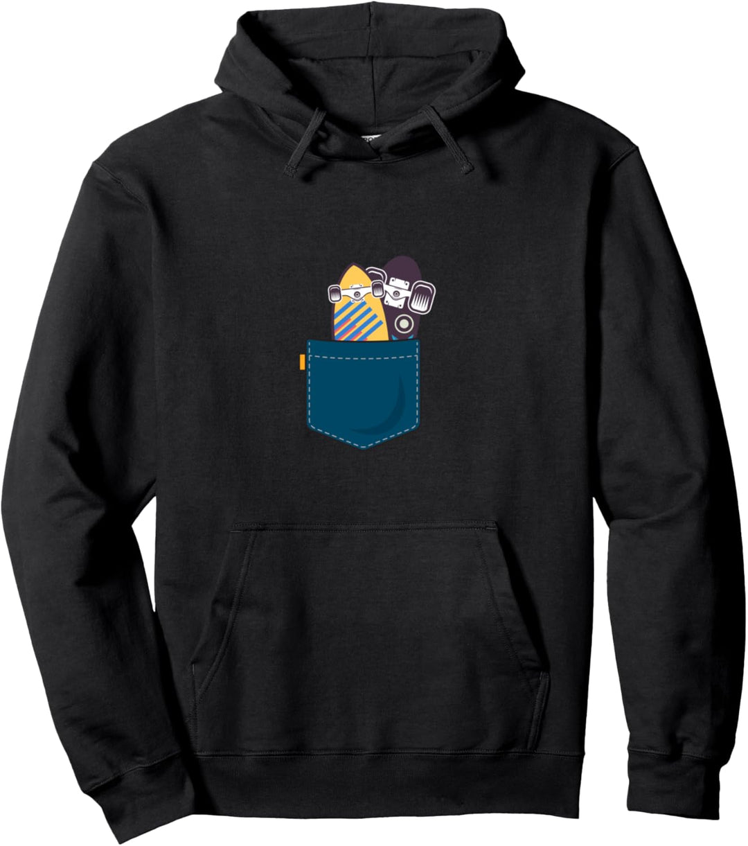 Skateboarding Skaterpark Skateboarder Brusttasche Skater Pullover Hoodie
