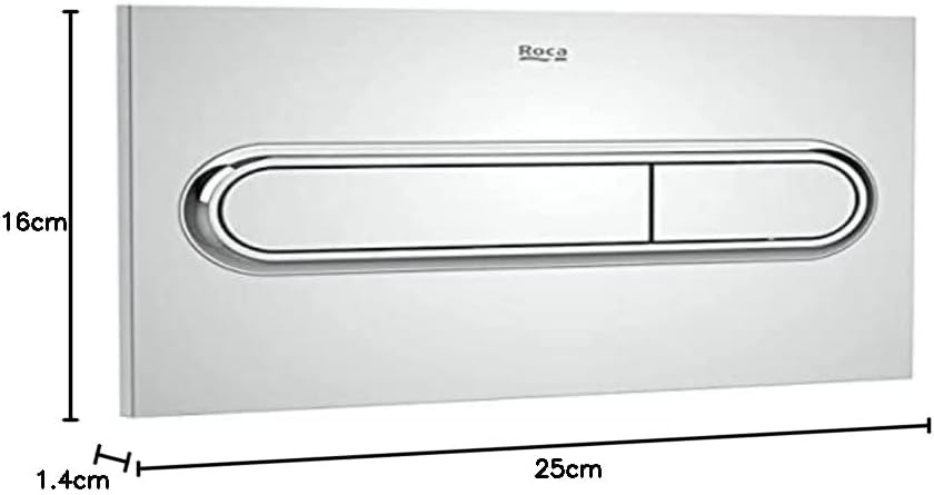 Roca A890195001 Geberit x, Glanzverchromt