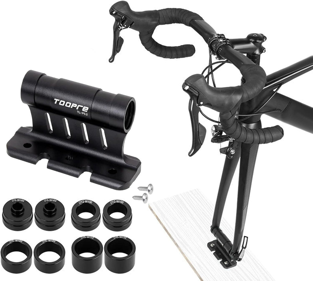 F Fityle Gabelhalterung Fahrrad Steckachse, Auto Fahrrad Dachträger Gabelhalterung Schnellspanner, F