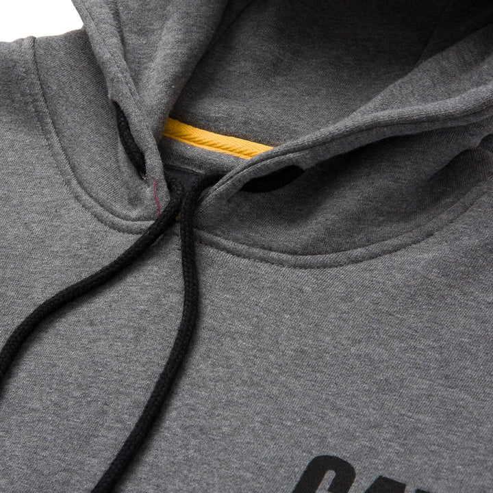 Caterpillar Herren Trademark Banner Kapuzen-Sweatshirt Kapuzenpullover S Dunkelgrau (Dark Heather Gr
