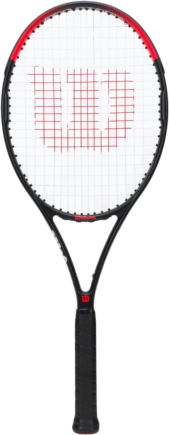 Wilson Tennisschläger Pro Staff Precision 103, Carbonglasfaser, Kopflastige Balance, 285 g, 69,2 cm