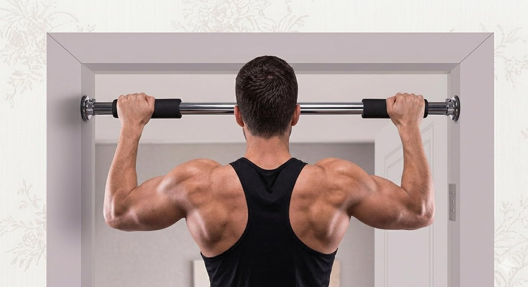 Endless EL1037 Stainless Steel Adjustable Pull Up Bar for Home Doorway | Material : Stainless Steel