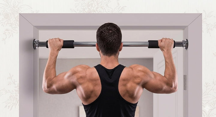 Endless EL1037 Stainless Steel Adjustable Pull Up Bar for Home Doorway | Material : Stainless Steel