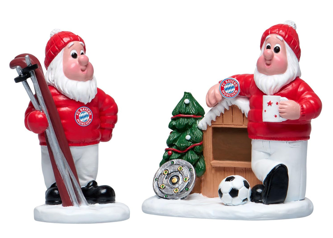 FC Bayern München Weihnachtsfigur 2er Set FCB