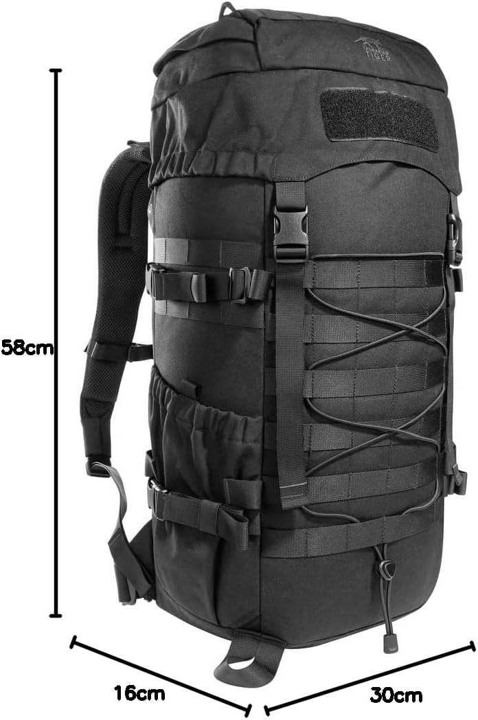 Tasmanian Tiger TT Mil OPS Pack 30, Militär-Rucksack, Molle-kompatibler Wander-Rucksack Herren mit 3