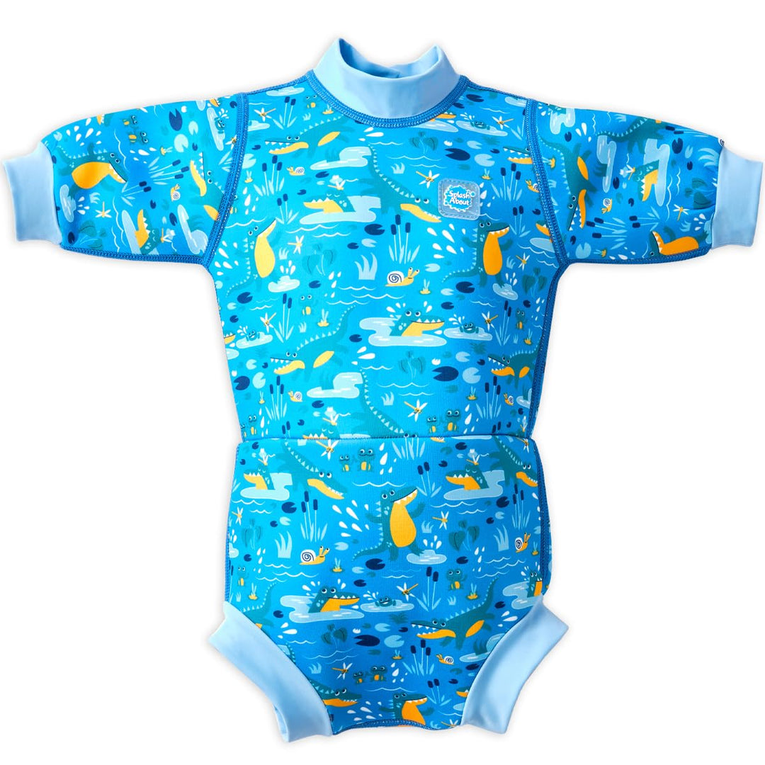 Splash About Happy Nappy-Schwimmanzug Crocodile Swamp 3-8 monate, 6-14 monate
