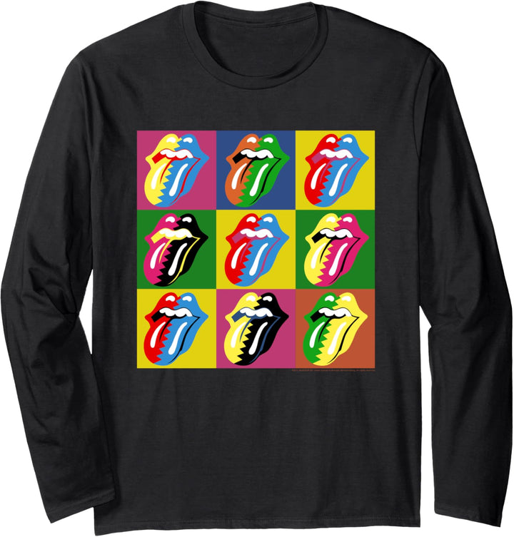 Die Rolling Stones Mehrsprachig Langarmshirt