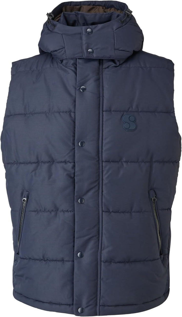 s.Oliver Steppweste mit abnehmbarer Kapuze L 5959_navy, L 5959_navy