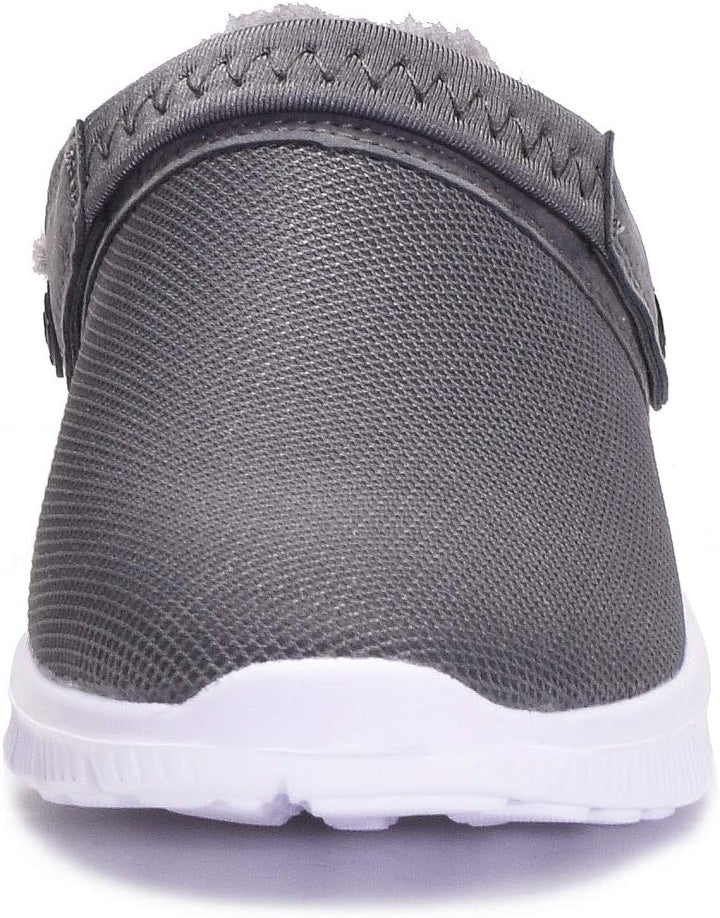 Eagsouni Clogs Hausschuhe Herren Damen Winter Gartenschuhe Haus Pantoffeln Warme Plüsch Gefüttert Ga