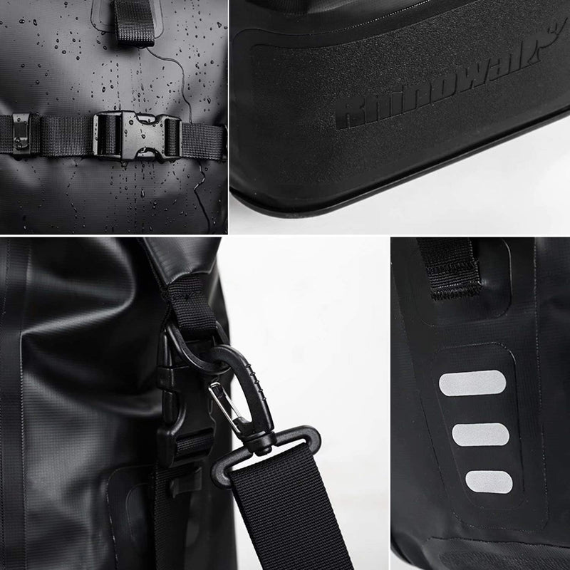 Rhinowalk 20L Fahrradtasche Wasserdicht Gepäckträgertasche Fahrrad Gepäckträger Seitentaschen Rollto