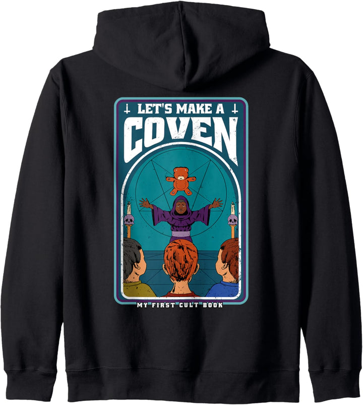 Let's Make a Coven. Lustiges Fake Vintage Kinderspiel Tee Kapuzenjacke