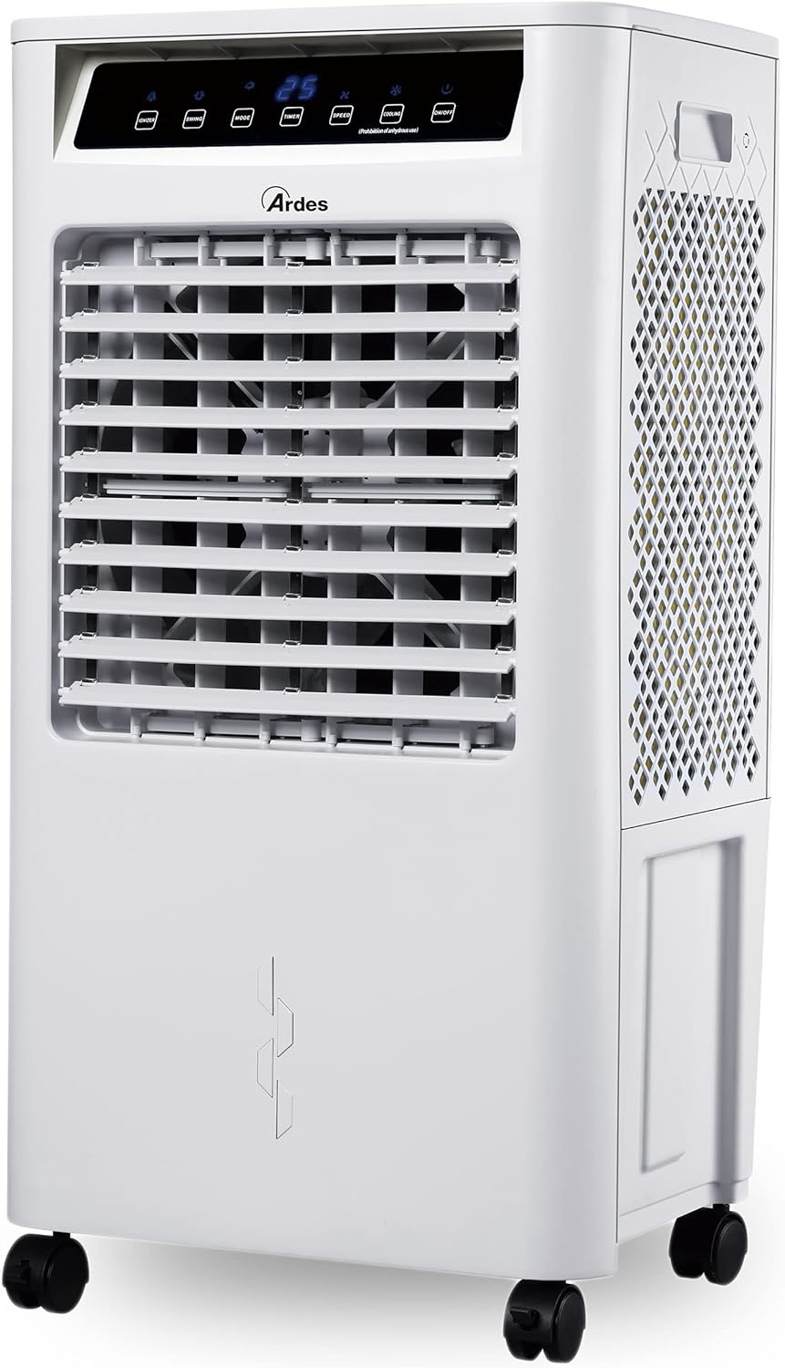 ARDES - AR5R14 Verdunstungskühler mit Ionisator mit 3 Luftstrom-Geschwindigkeiten, Nachtbrise- und N