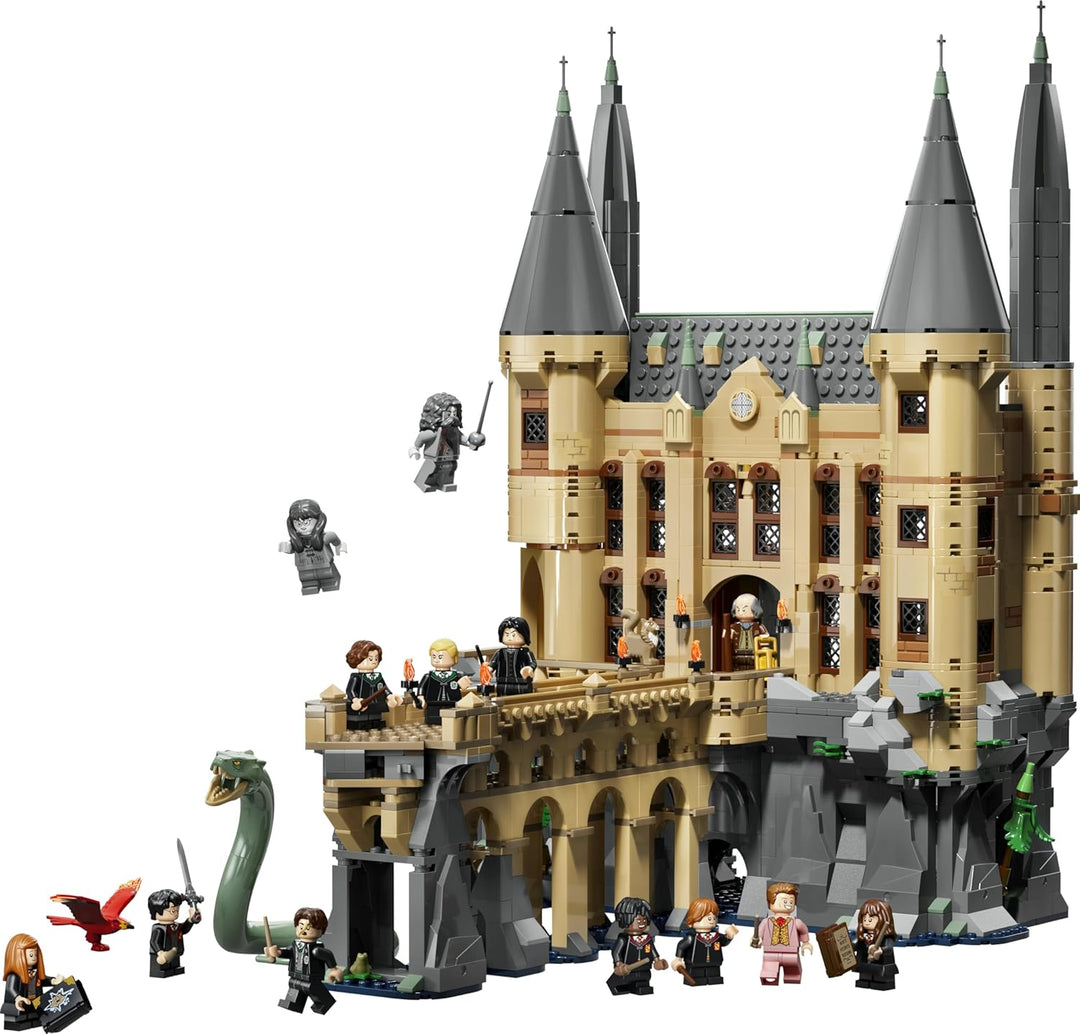 LEGO Harry Potter Schloss Hogwarts: Ostflügel Spielzeug - Miniatur Modellbausatz mit 13 Minifiguren