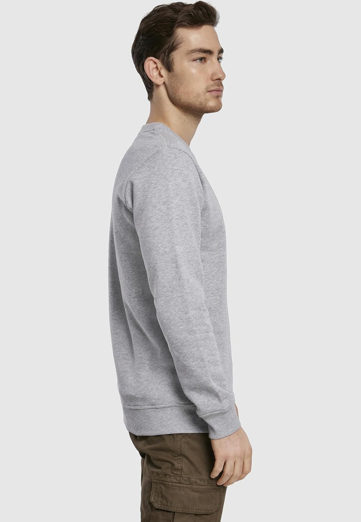 Urban Classics Herren Organic Basic Crew L Grau, L Grau