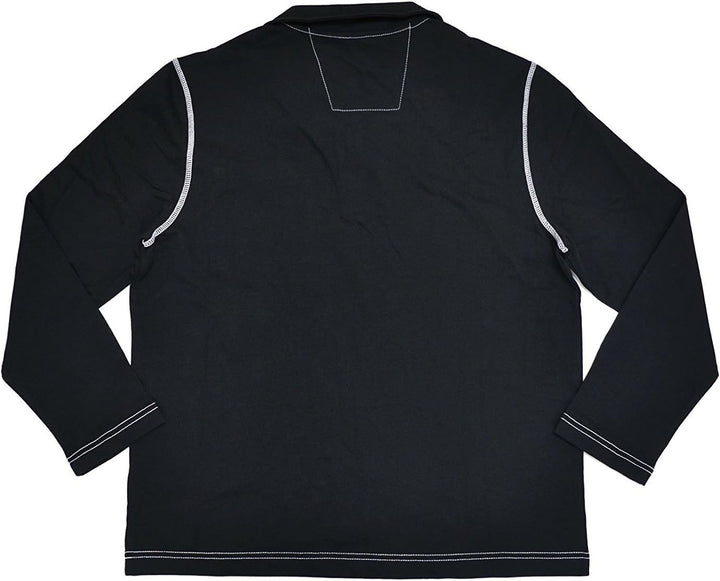 Nautica Mens Half Zip Mock Neck Sweatshirt