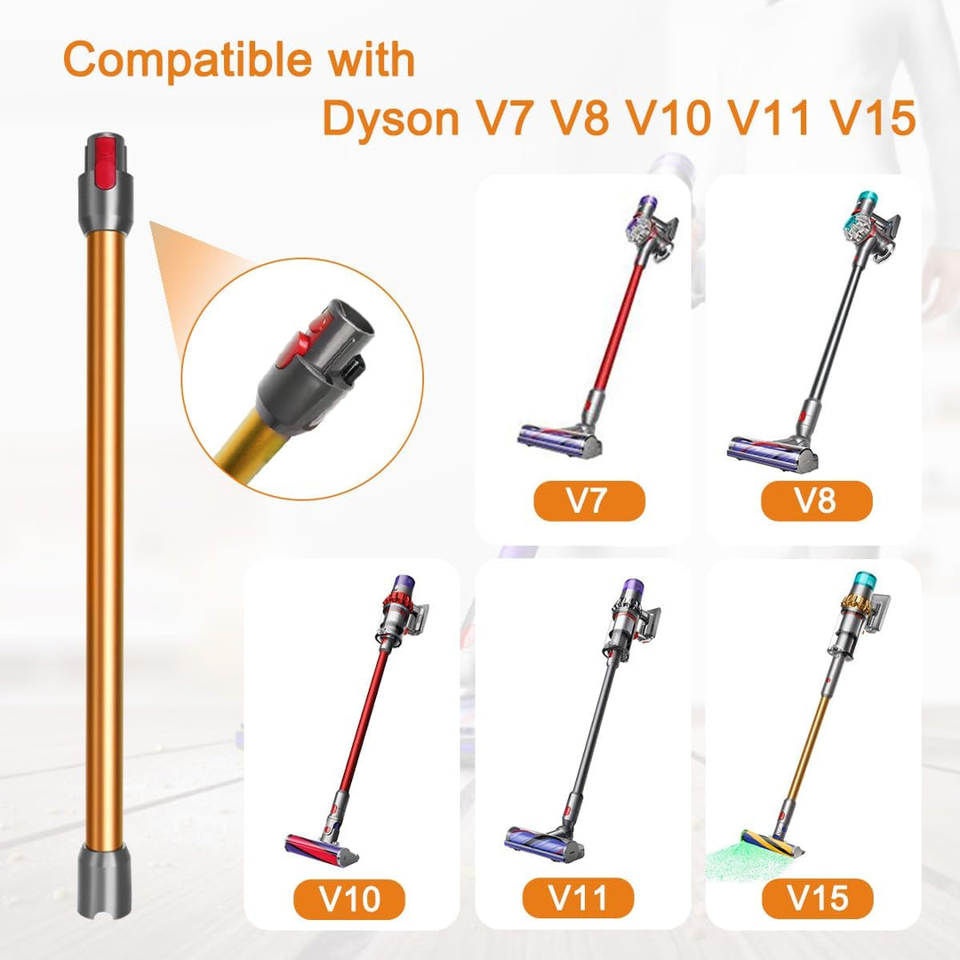 Ersatzverlängerungsrohr für Dyson V11 V15 V10 V8 V7 Stabstaubsauger, Ersatz Teleskoprohr Schnellspan