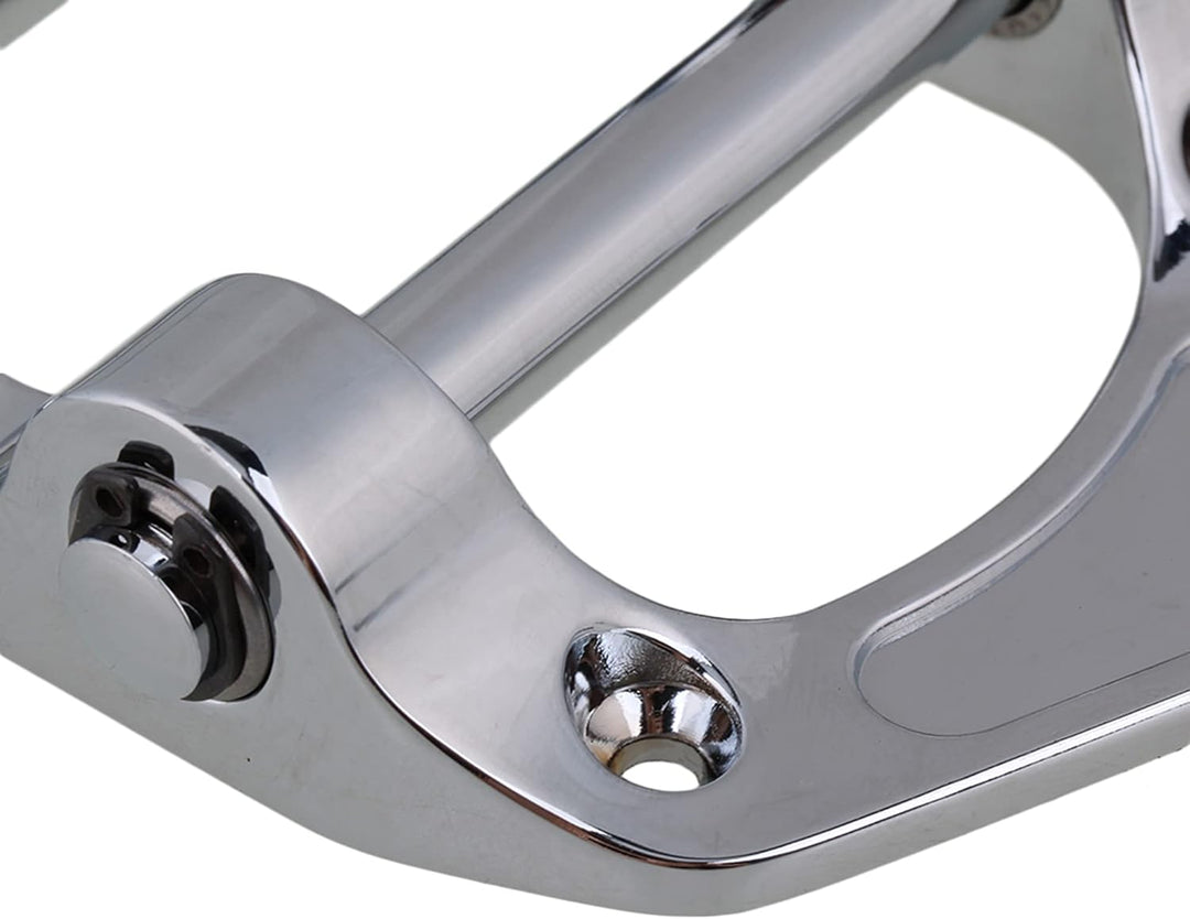 Yibuy Tremolo-Einheit für E-Gitarre, Zinklegierung, 224 x 98 mm, silberfarben Silver, Silver