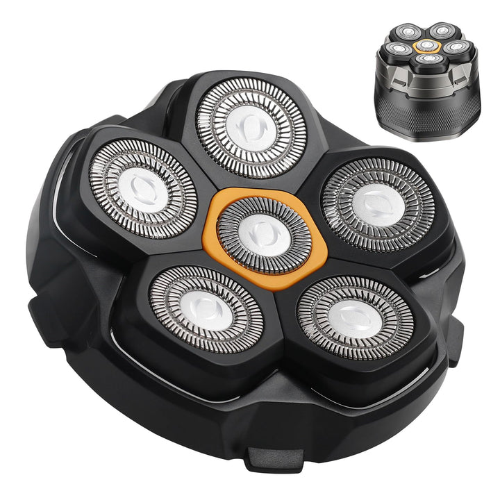 1 Stück 6 Blade Head Shaver Ersatzköpfe kompatibel mit DOAO JoyKoi Solimpia Singphere AEXIRI Head Sh