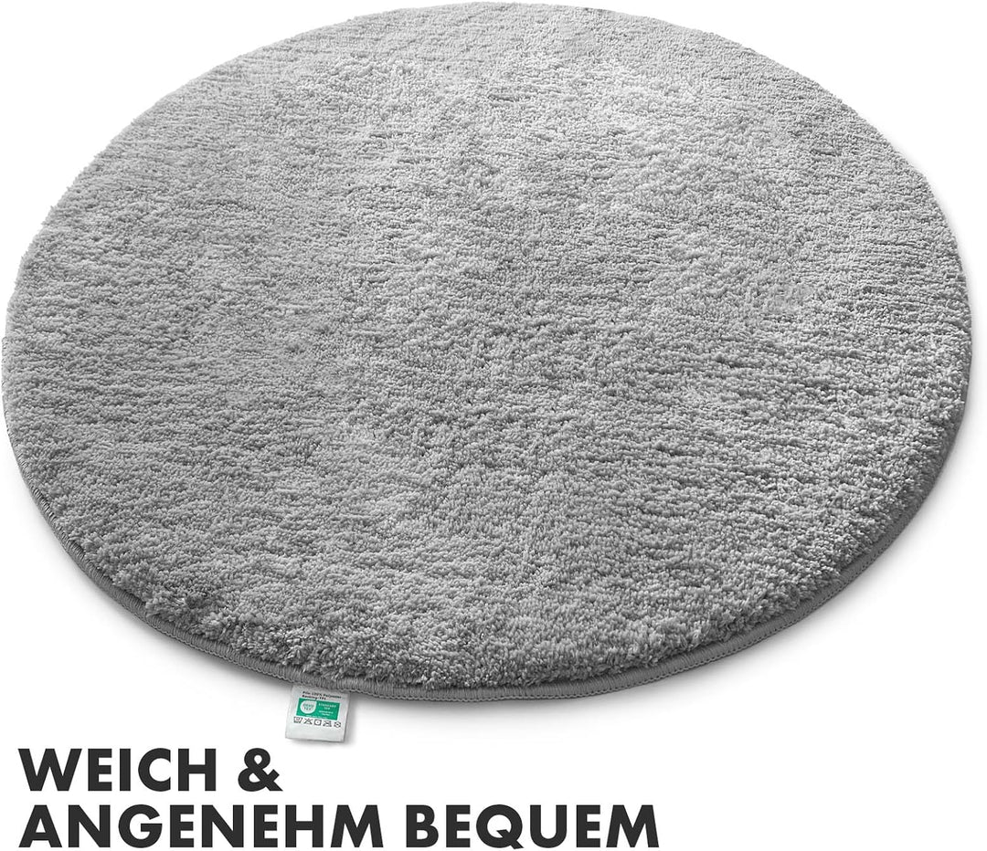Floordirekt Badematte Sky - Badezimmerteppich - Weicher, dichter Hochflor - Rutschhemmend &amp; Schnell